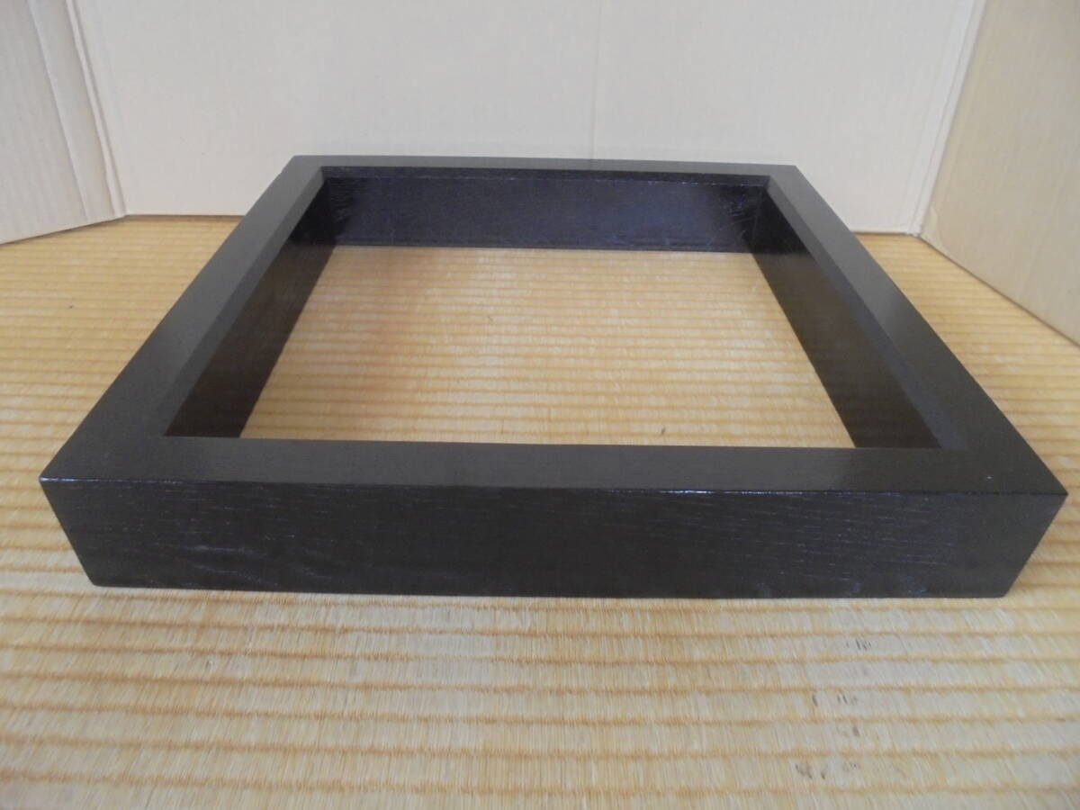 炉縁 掻合せ塗(柿合せ塗)茶道具 良品 レトロ 6714 茶道具等 京都雲屋 拍卖