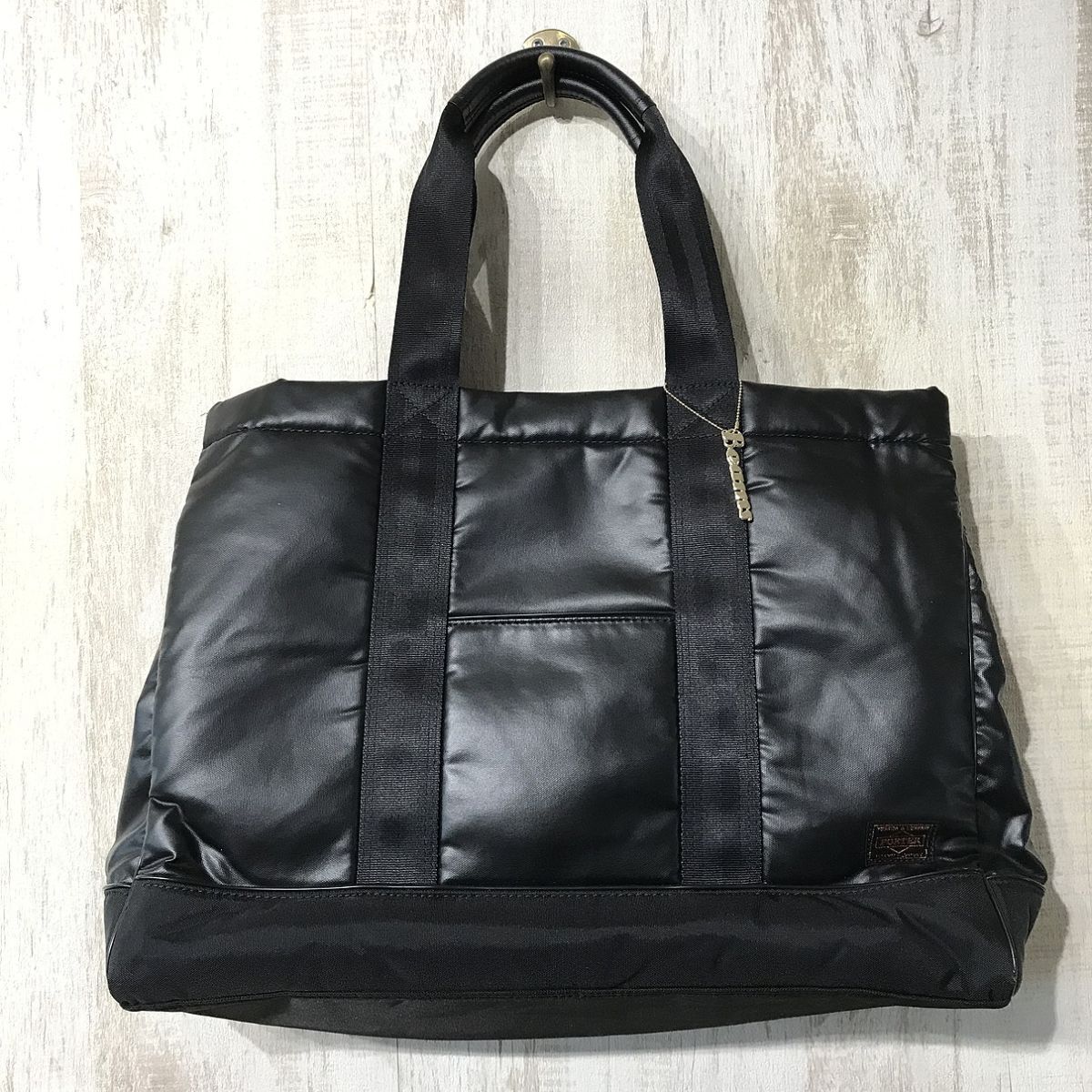 at102☆【Gripper ハンドバック】BEAMS × PORTER 吉田カバン ビームス ポーター 黒拍卖
