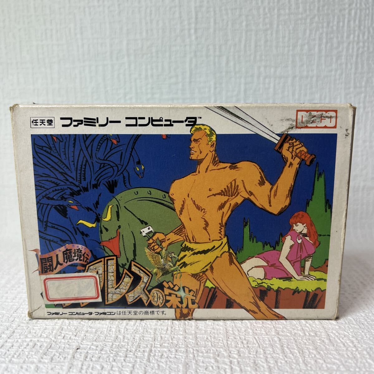 【FC】ファミコンソフト/ ヘラクレスの栄光 【箱・説明書有り】管理No資2-055拍卖