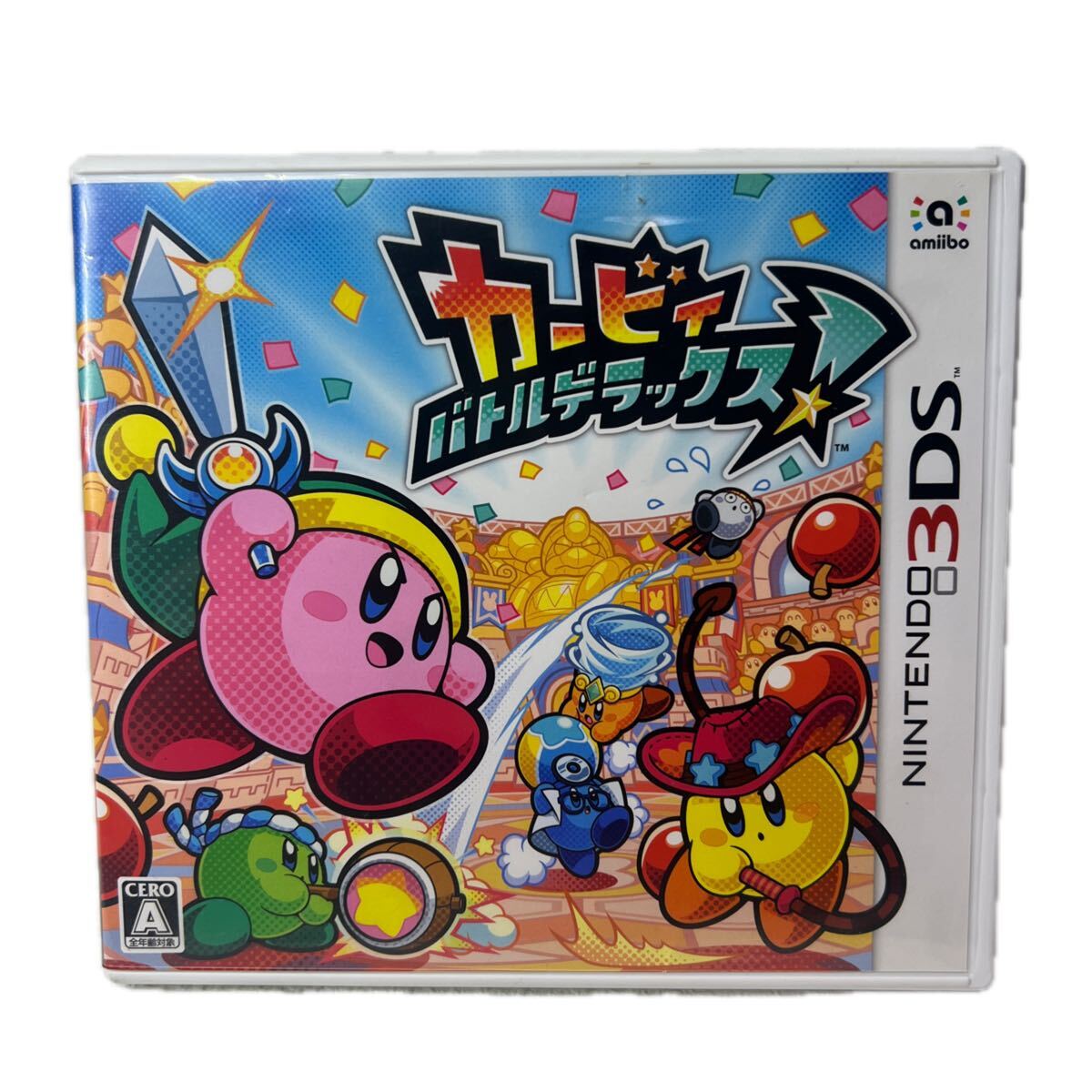 【3DSソフト】/ カービィ バトルデラックス! 管理No資2-127拍卖