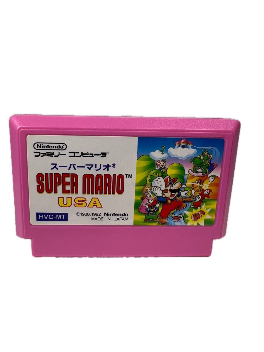 【FC】ファミコンソフト/ スーパーマリオUSA クリーニング済み!!【ソフトのみ】管理No.資451 同梱大歓迎!!拍卖