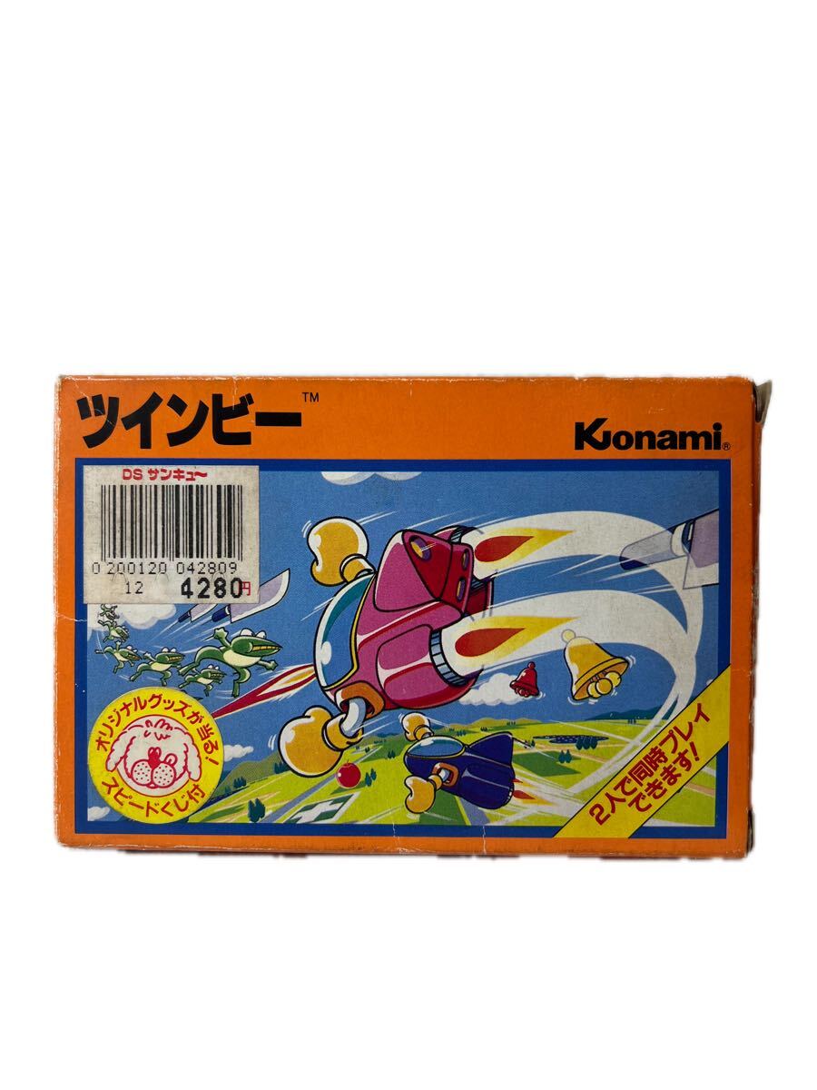【FC】ファミコンソフト/ ツインビー 【箱・説明書有り】管理No資2-053拍卖