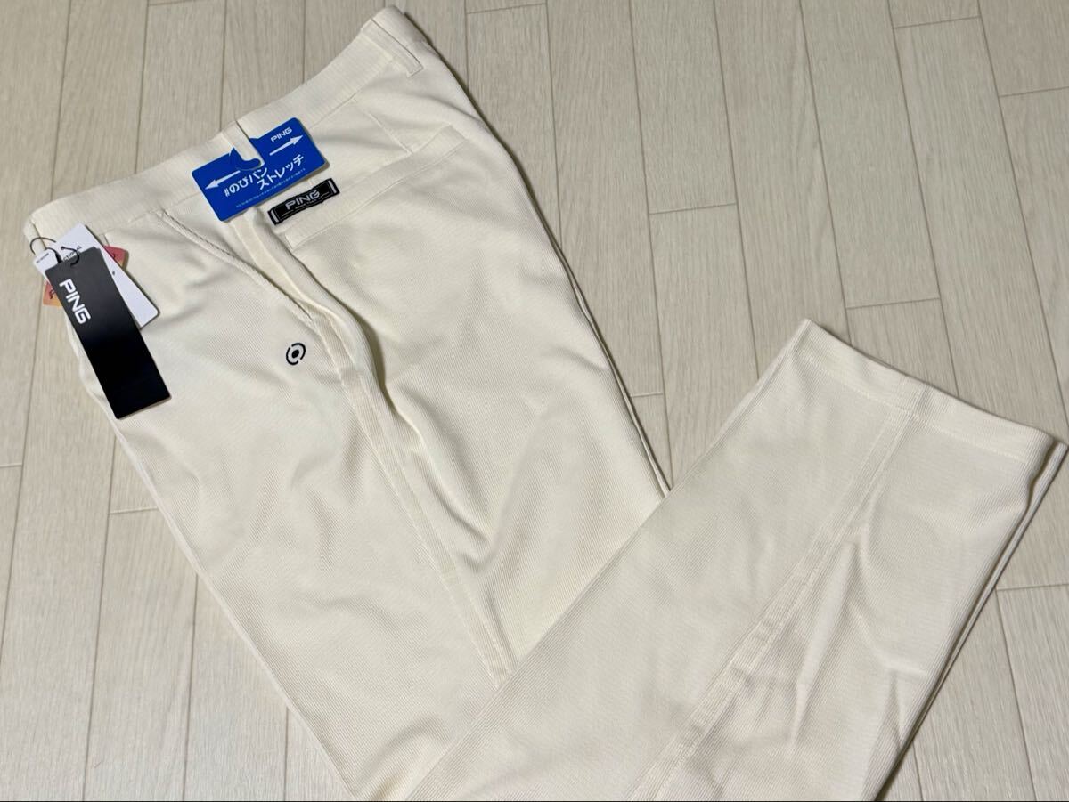 新品★ピン PING ゴルフウェア Mr.PING刺繍 フィールサーモ 吸湿発熱 CROSS MOVING ストレッチ コーデュロイパンツ/秋冬/サイズM拍卖