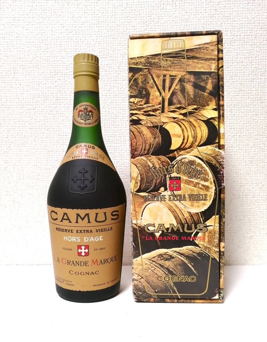 CAMUS カミュ RESERVE EXTRA エクストラ HORS D'AGE オルダージュ LA GRANDE MARQUE 700ml 40度 未開封品 箱付き拍卖