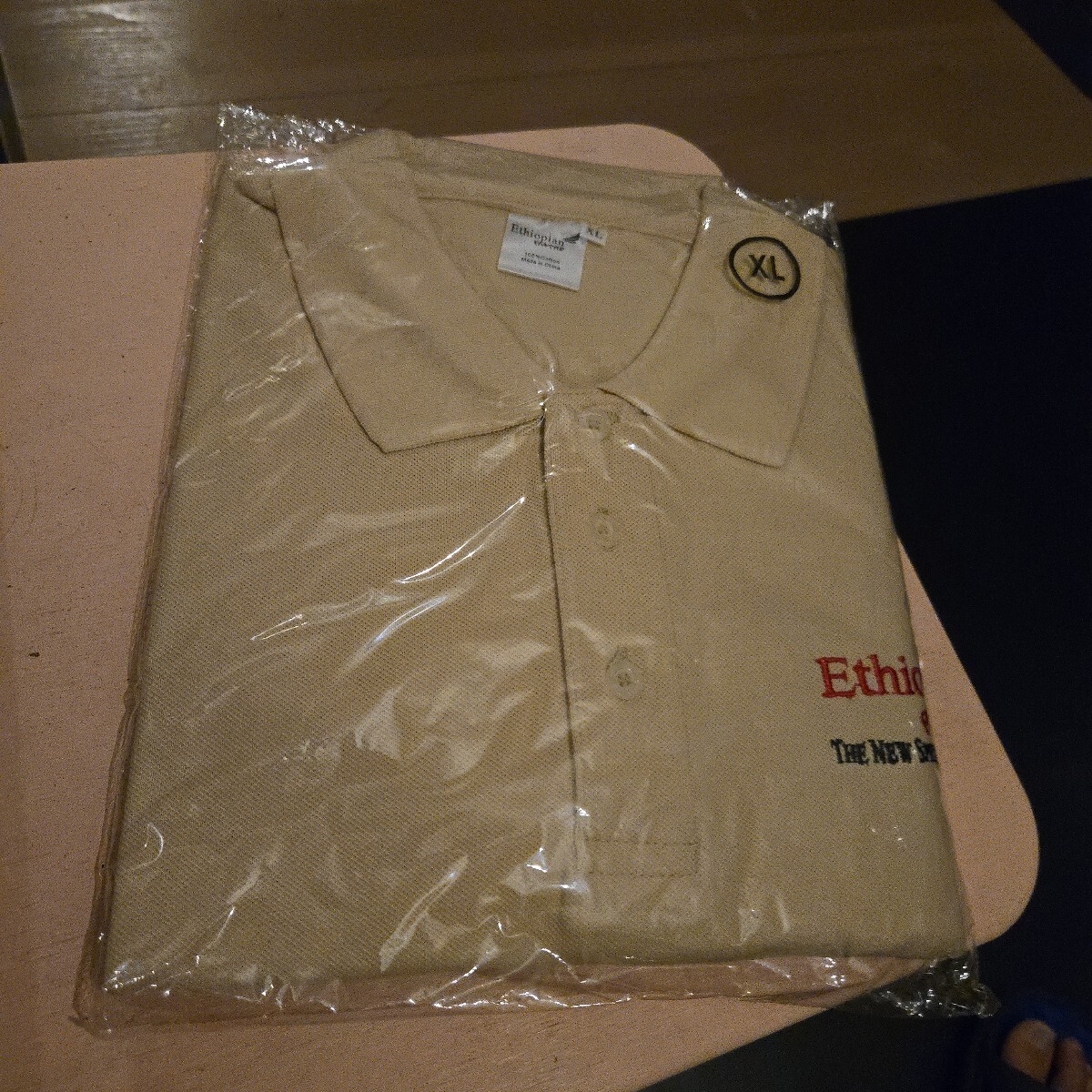 Ethiopian Air Line 半袖ポロシャツ XL拍卖