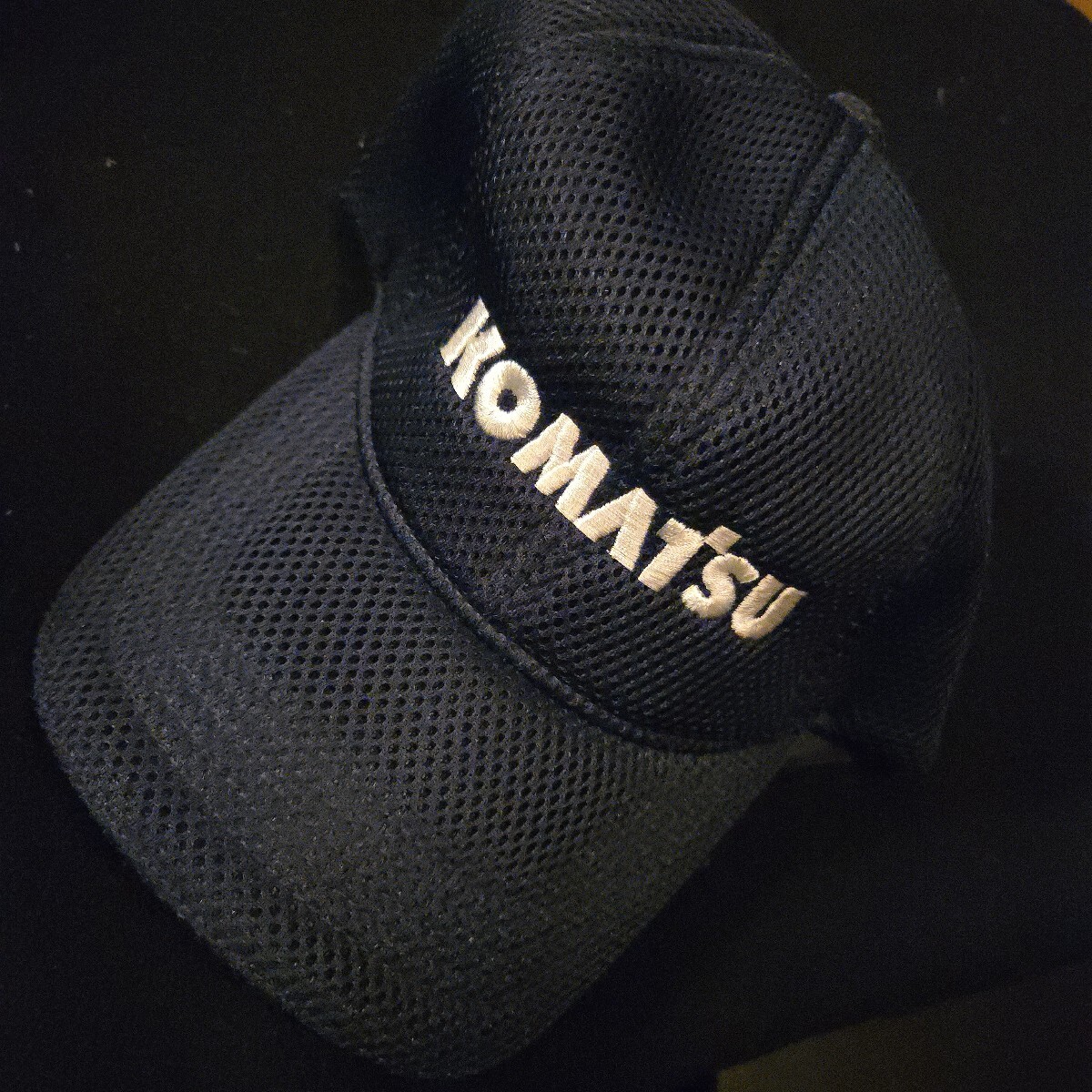 KOMATSU メッシュキャップ 紺拍卖