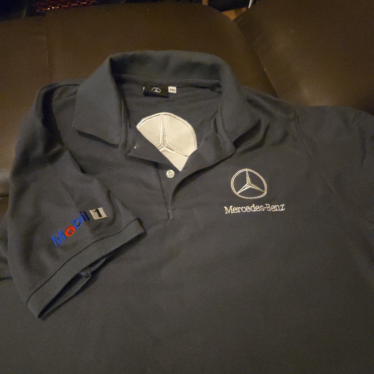 Mercedes-Benz ポロシャツ グレー 2XL 拍卖