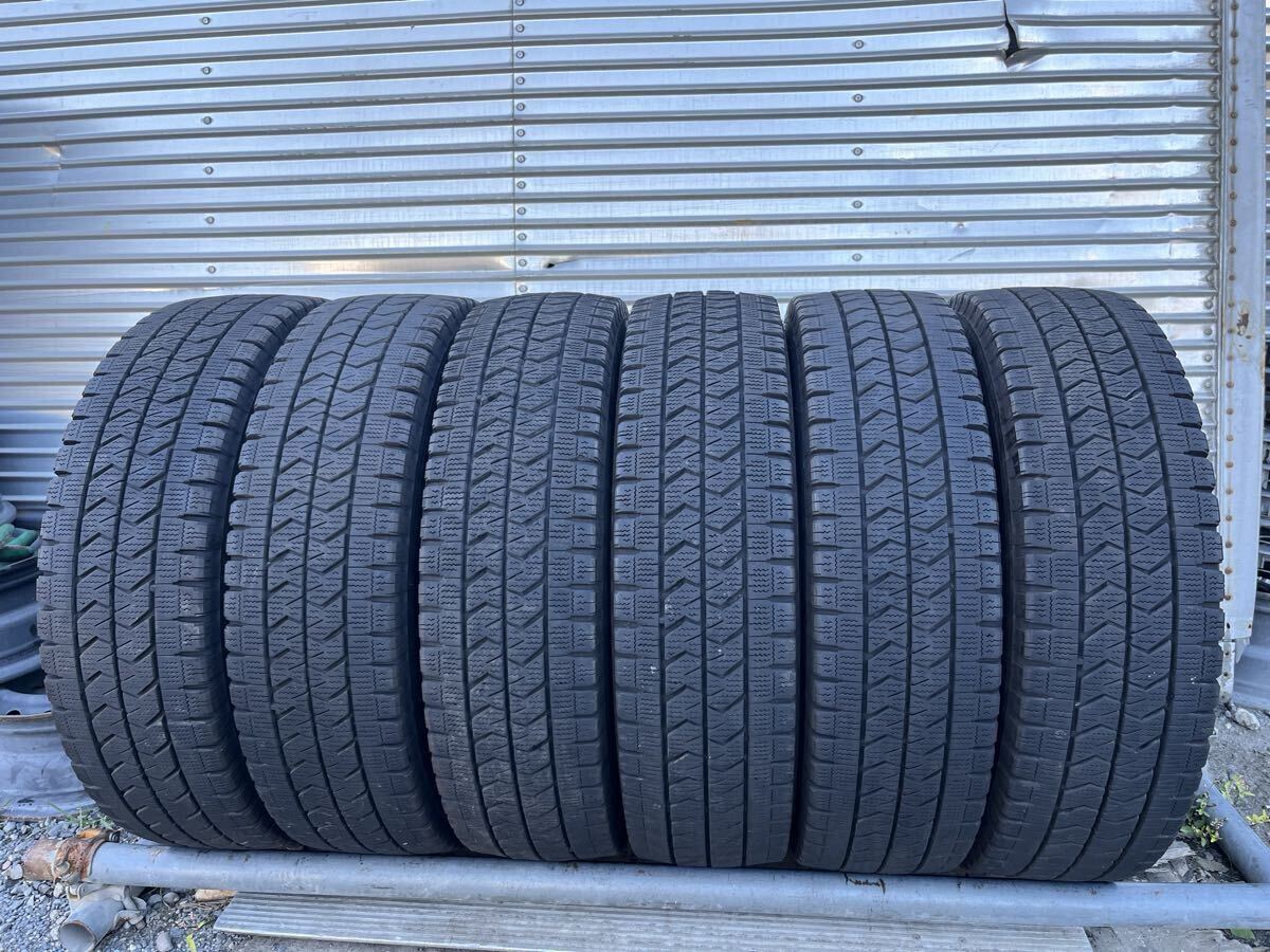 205/70R17.5 115/113N LT 2023年製 ブリヂストン BRIDGESTONE BLIZZAK W989 トラックタイヤ 6本 セット拍卖