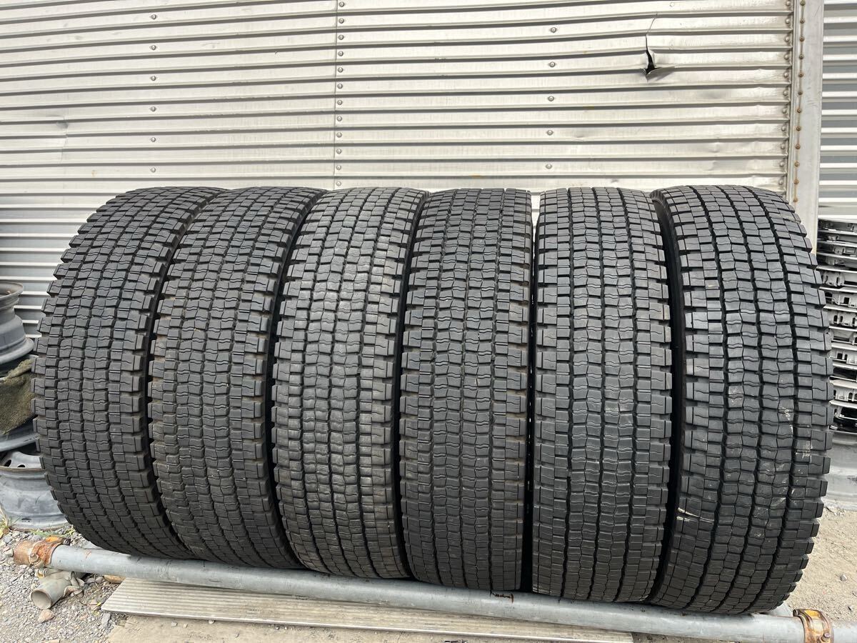 225/80R17.5 123/122L 1本 2023年製 5本 2024年製 ダンロップ DUNLOP DECTES SP001 スタッドレスタイヤ 6本拍卖
