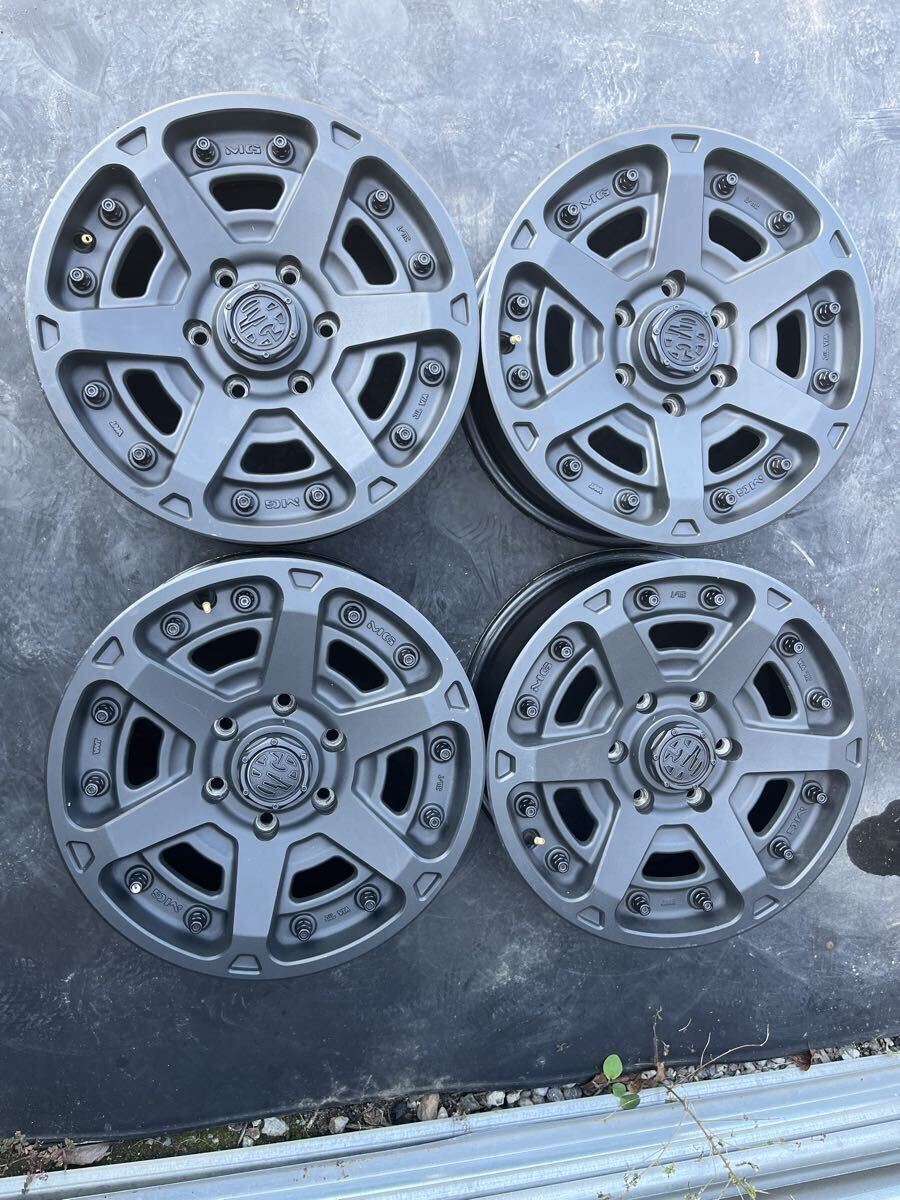 クリムソン FLOW FORM MG07 CRIMSON 17x7.0J PCD 139.7 6H ET +38 アルミホイール 4本拍卖