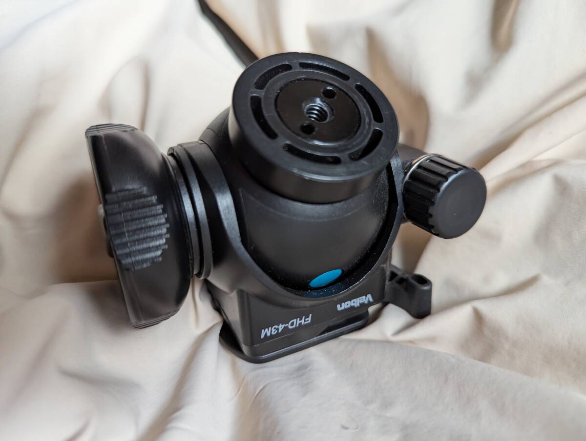 ☆1円スタート/VELBON FHD-43Mオイルフリュード雲台/ベルボン☆ 検:動画 デジタル canon sony nikon ミラーレス一眼レンズ拍卖