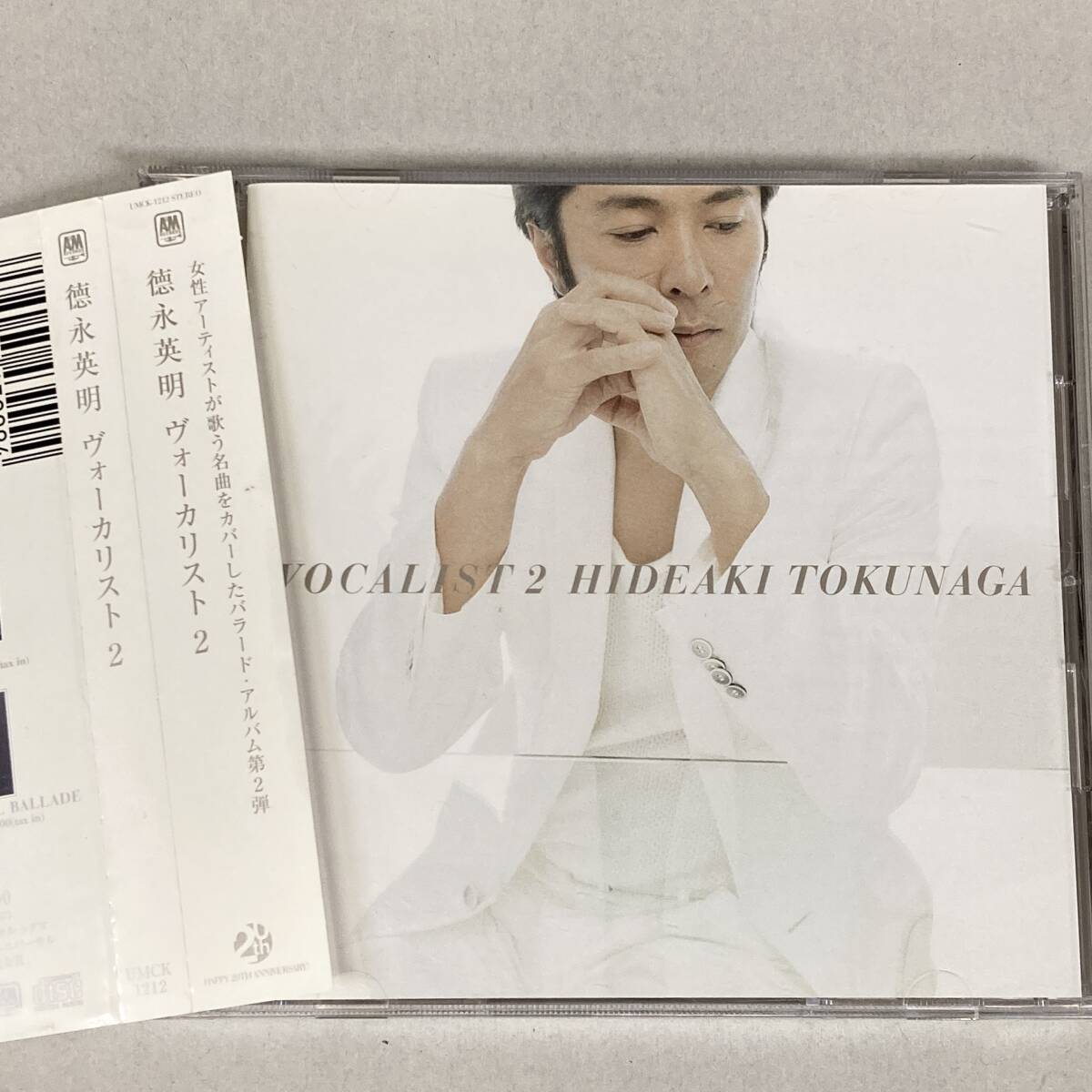 JP822 CD *HEDEAKI TOKUNAGA* VOCALIST 2 帯付拍卖