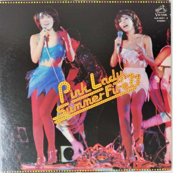 43321★美盤 ピンク・レディー / サマー・ファイア '77 ・2枚組拍卖
