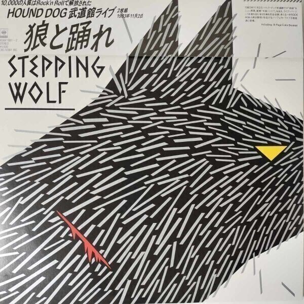 43038 HOUND DOG / 狼と踊れ ※帯付き・2枚組*反り有拍卖