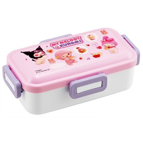 マイメロディ・クロミ Netflix柄 弁当箱 ランチボックス 530ml ふわっと 食洗機対応 サンリオ スケーター拍卖