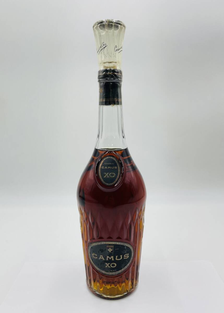 【未開栓】CAMUS カミュ XO ロングネック 700ml ブランデー コニャック COGNAC 酒 洋酒 古酒 度数記載なし 保管品拍卖
