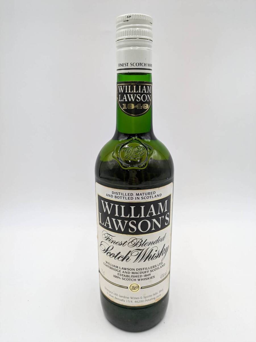 【未開栓】 WILLIAM LAWSON'S ウィリアム ローソンズ 1849 43% 750ml SCOTCH スコッチ WHISKIES ウイスキー MACDUFF マクダフ お酒 拍卖