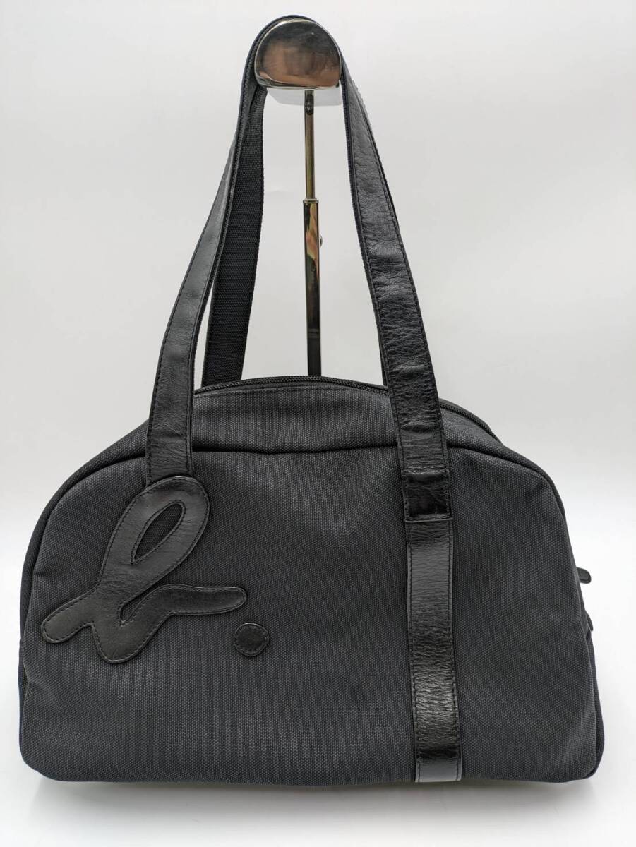 agns b. VOYAGE アニエスベー ボヤージュ ハンドバッグ ボストンバッグ トートバッグ 黒系 ブラック系 かばん ファッション拍卖