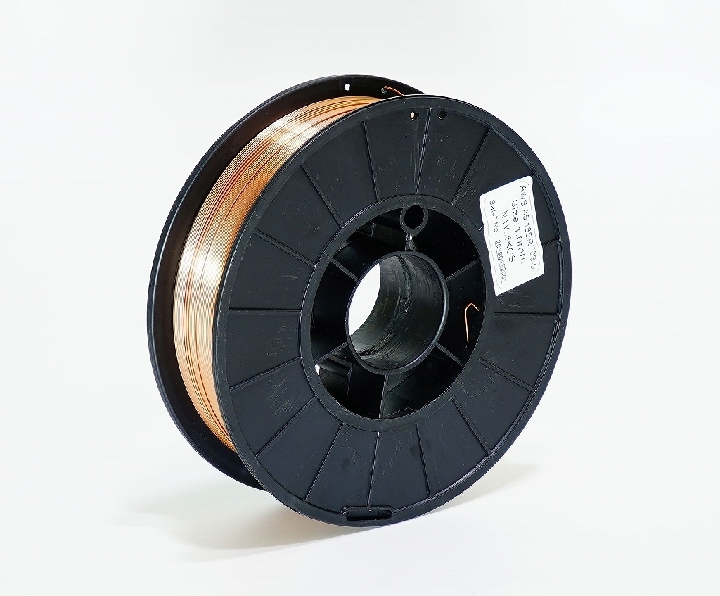 半自動溶接用 軟鋼/スチール/鉄 外径200mm 5kg巻ワイヤー!ソリッド・フラックス0.8/0.9/1.0mmから選択可!MIG160やMIG200 MIG250に!200φ拍卖
