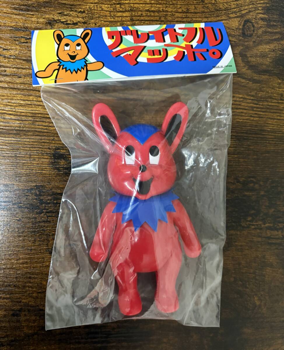 PUNKDRUNKERS グレイトフルマッポ ソフビ 赤 レッド キタンクラブ パンクドランカーズ フィギュア拍卖