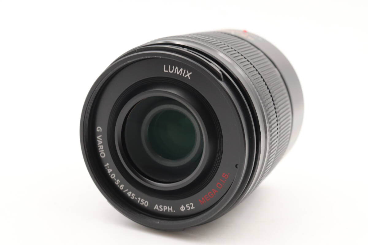 極上品☆Panasonic LUMIX G VARIO 45-150mm F4.0-5.6 ASPH. MEGA O.I.S. H-FS45150 ブラック #9829拍卖
