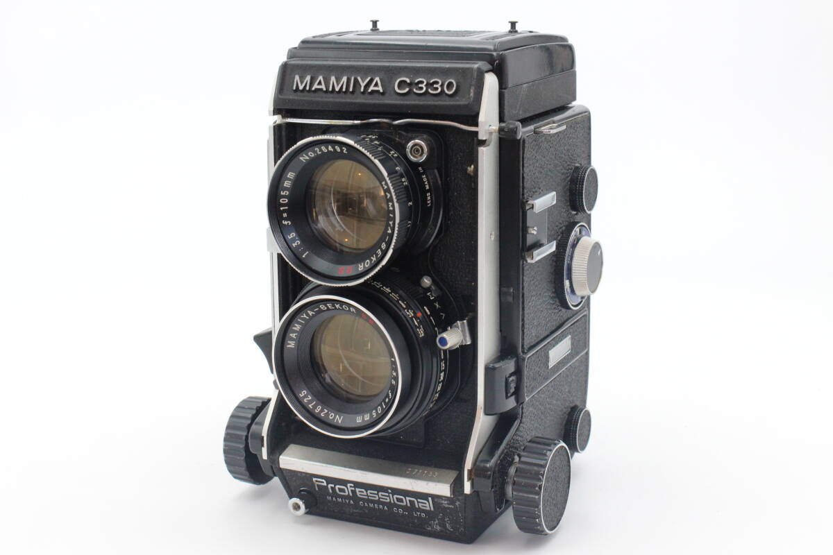 値下げ◆マミヤ MAMIYA C330 PROFESSIONAL ボディ DS 105mm F3.5 付 ###o12508拍卖