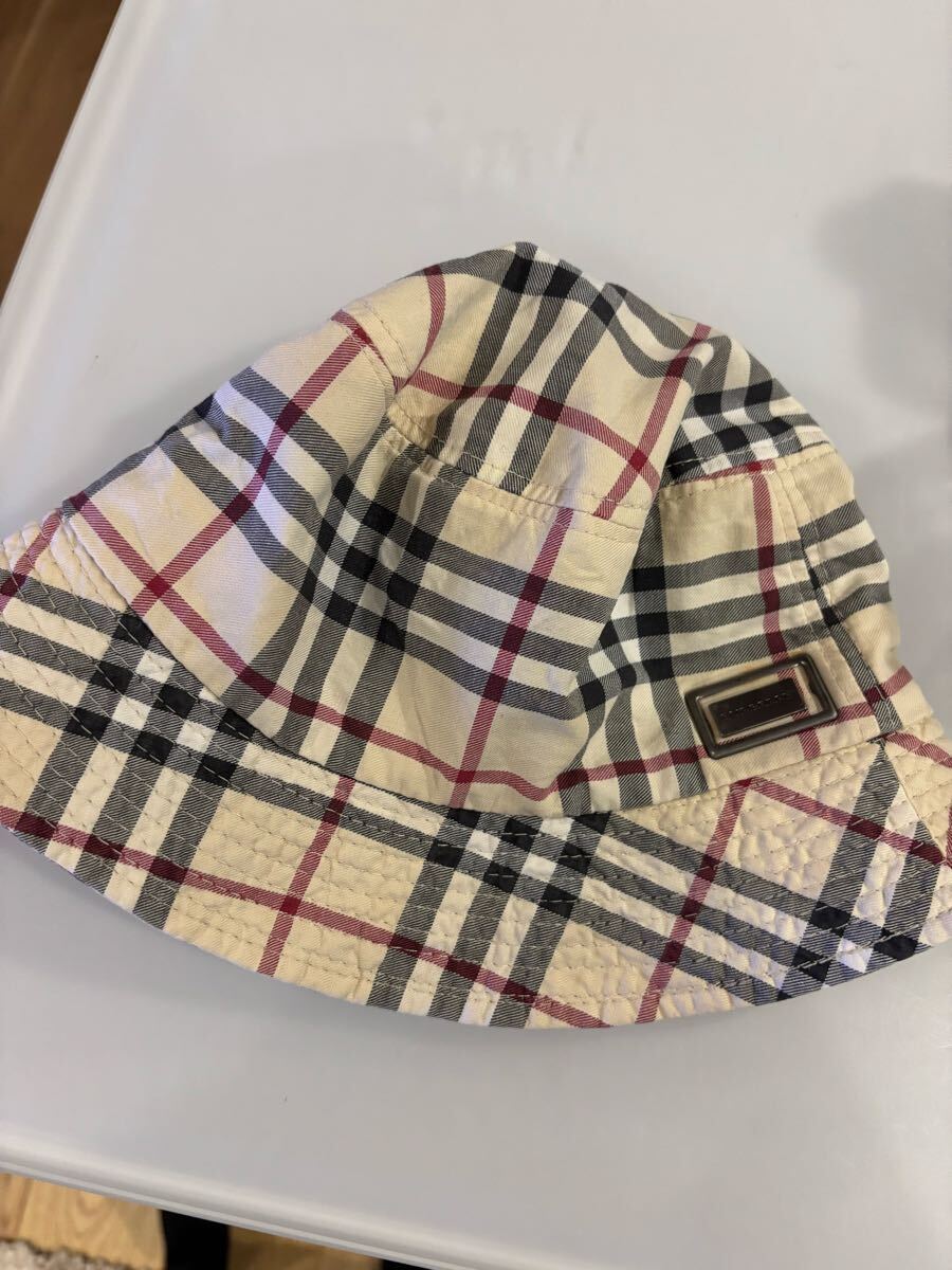 送料込み バーバリー BURBERRY バケットハット 帽子 ハット ノバチェック ノバチェック柄 チェック ベージュ拍卖