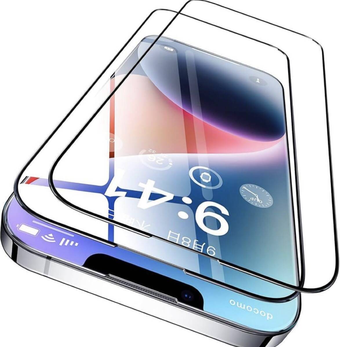 CASEKOO iPhone13 Pro Max 液晶保護フィルム2枚入り×2セット 4−22拍卖