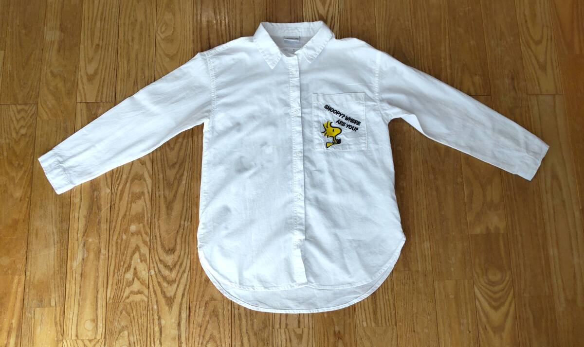 ZARA GIRLS PEANUTS スヌーピー シャツ 140拍卖