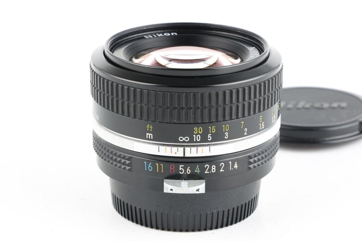 【かめらや】1361 Nikon New NIKKOR 50mm F1.4 非Ai 単焦点 標準レンズ Fマウント拍卖