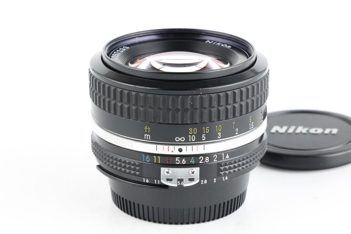 【かめらや】1322 Nikon Ai NIKKOR 50mm F1.4 単焦点 標準レンズ Fマウント拍卖