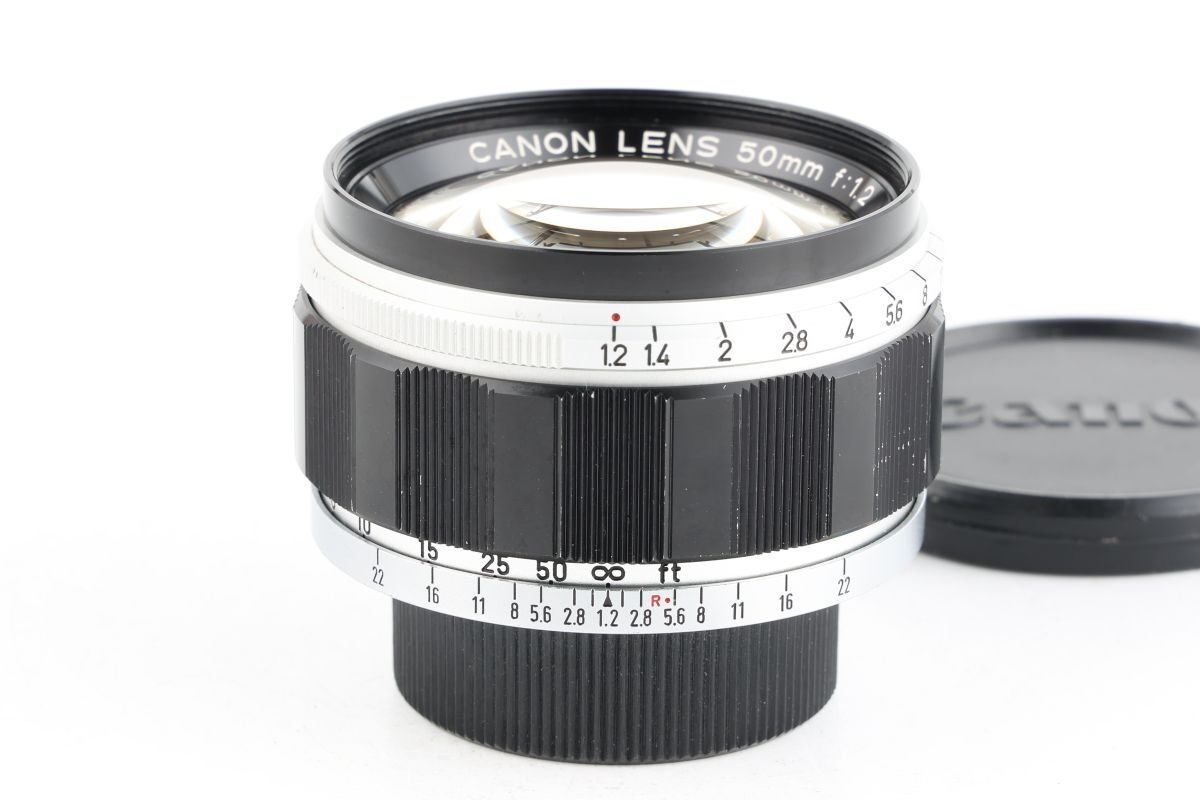【かめらや】1312 Canon CANON LENS 50mm F1.2 単焦点 大口径レンズ L39 Lマウント拍卖