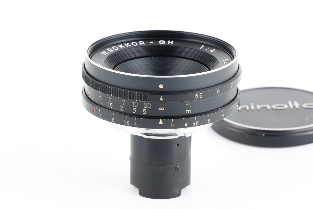 【かめらや】1272 MINOLTA W.ROKKOR-QH 21mm F4 単焦点レンズ SRマウント拍卖