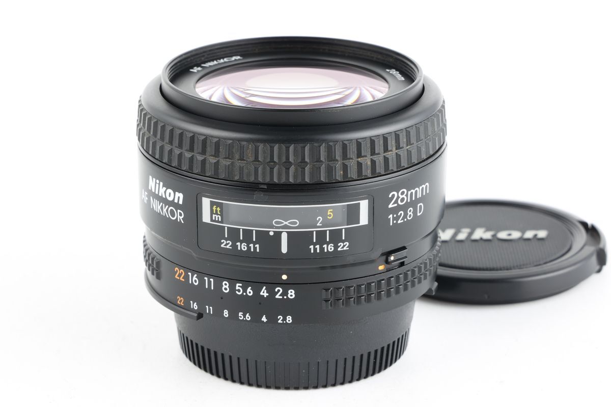 【かめらや】1377 Nikon AF NIKKOR 28mm F2.8D 単焦点 広角レンズ Fマウント拍卖