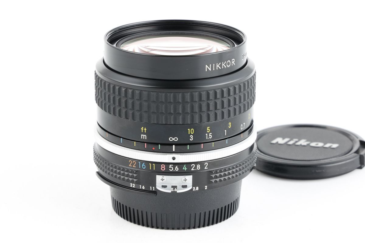 【かめらや】1406 Nikon Ai NIKKOR 24mm F2 単焦点 広角レンズ Fマウント拍卖