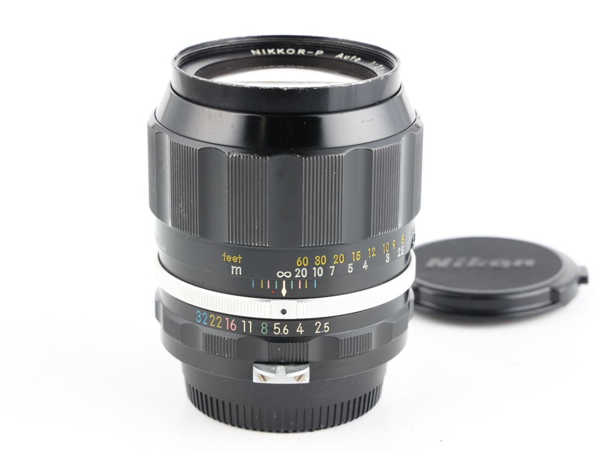 【かめらや】1351 Nikon NIKKOR-P Auto 105mm F2.5 非Ai 単焦点 中望遠レンズ Fマウント拍卖