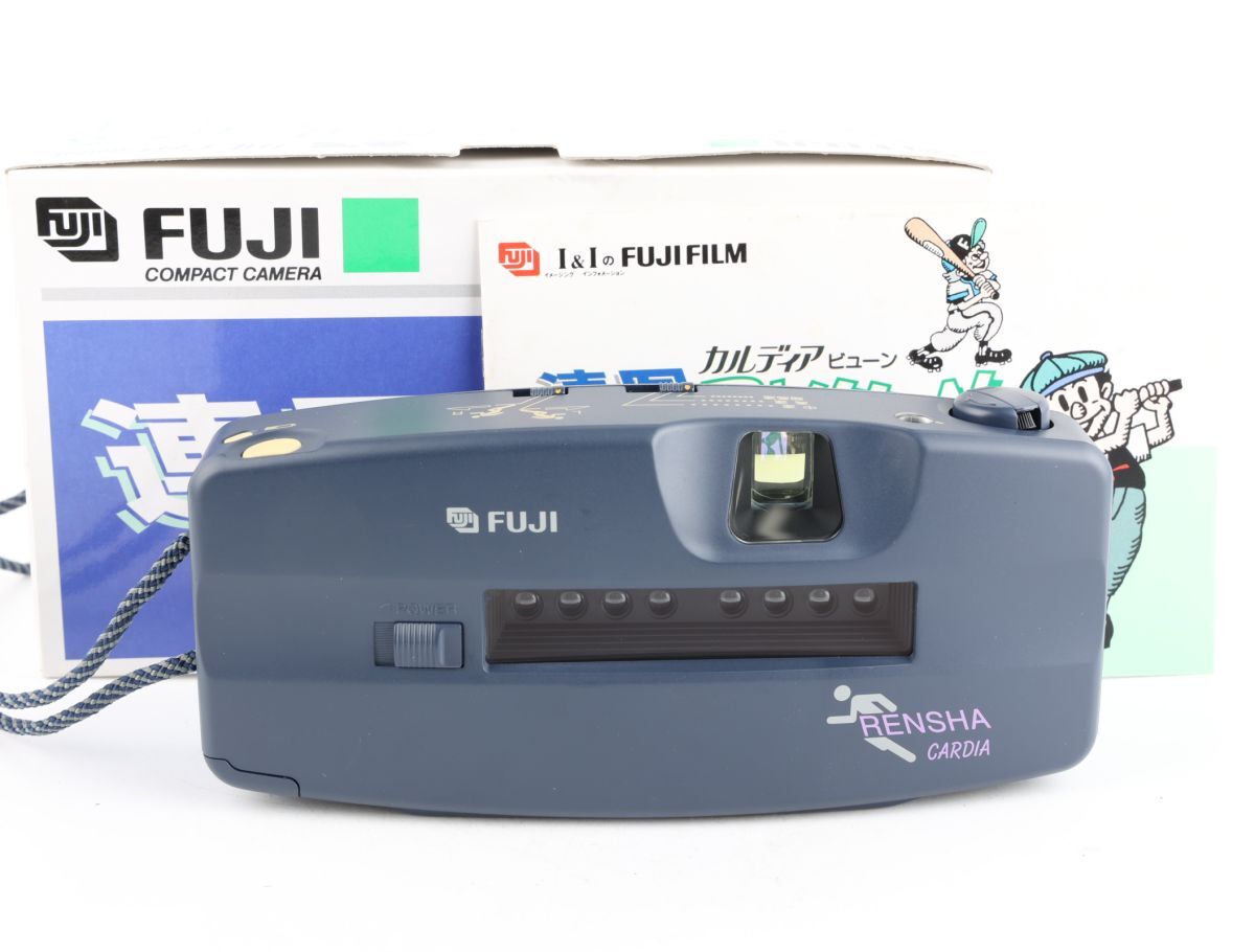 【かめらや】美品 1346 FUJIFILM RENSHA CARDIA Byu-N コンパクトカメラ拍卖