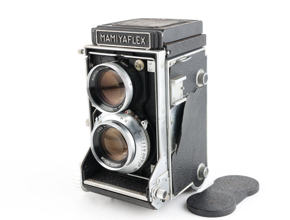 【かめらや】1345 Mamiya MAMIYAFLEX C PROFESSIONAL + MAMIYA-SEKOR 10.5cm F3.5 二眼レフ拍卖