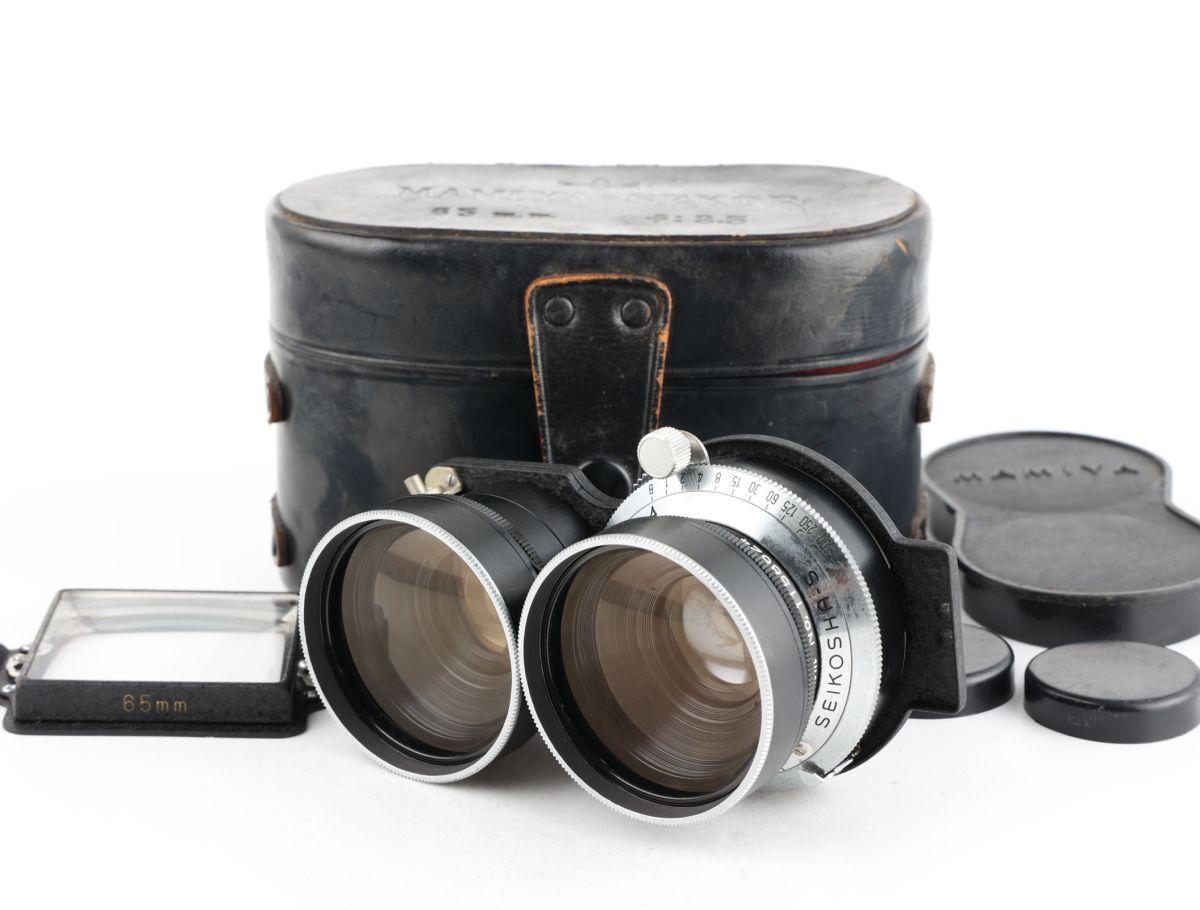 【かめらや】1344 Mamiya MAMIYA-SEKOR 65mm F3.5 二眼レフ用 交換レンズ拍卖