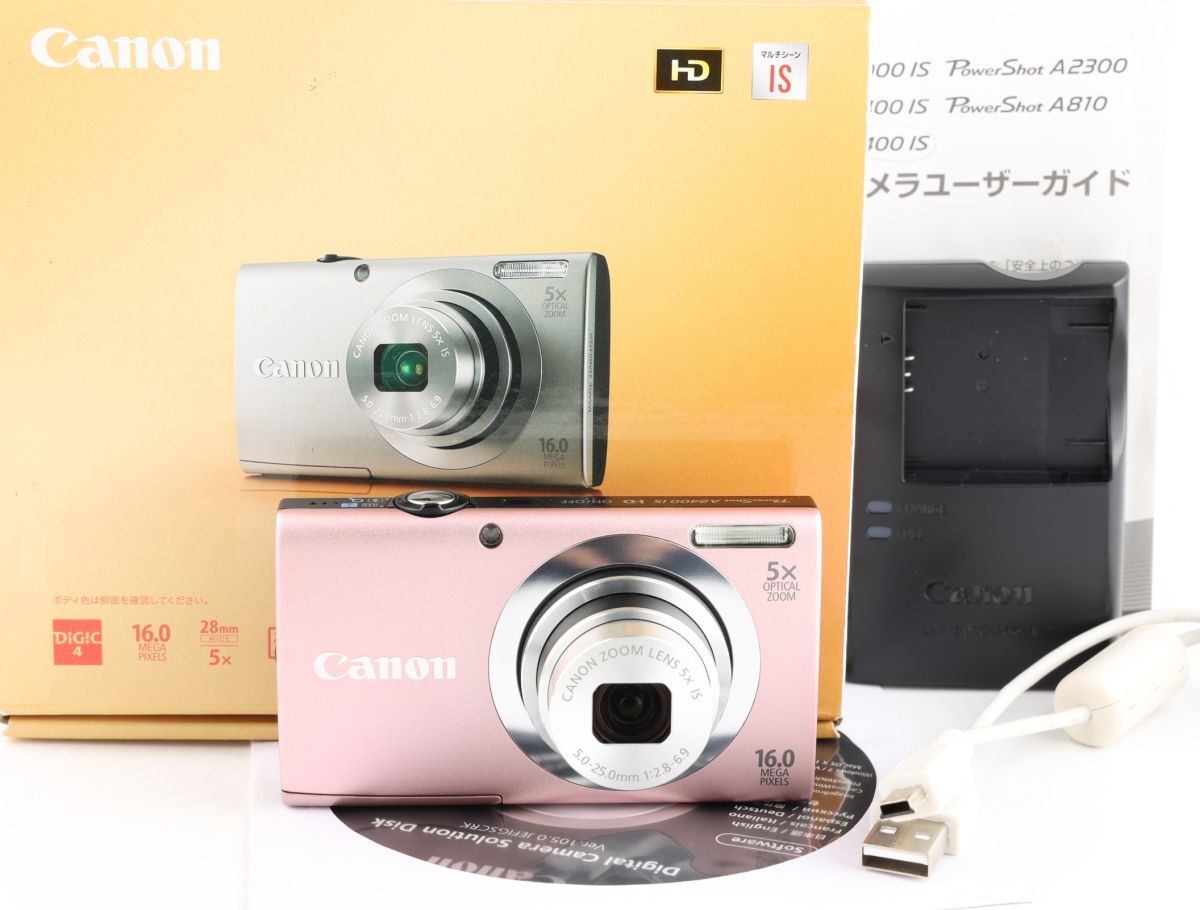 【かめらや】1319 Canon PowerShot A2400 IS コンパクトデジタルカメラ拍卖