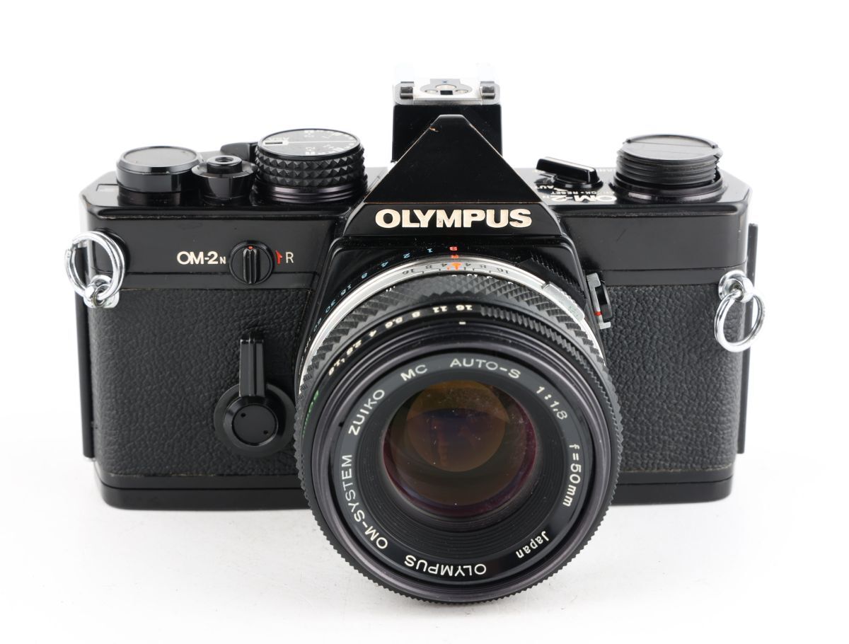 【かめらや】1281 OLYMPUS OM-2N + ZUIKO MC AUTO-S 50mm F1.8 単焦点 標準レンズ OMマウント拍卖