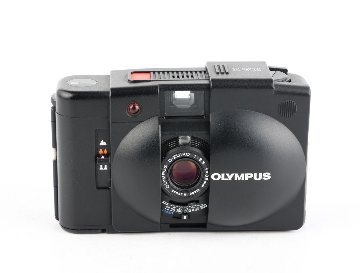 【かめらや】1277 OLYMPUS XA2 D.ZUIKO 35mm F3.5 単焦点 広角 コンパクトフィルムカメラ拍卖