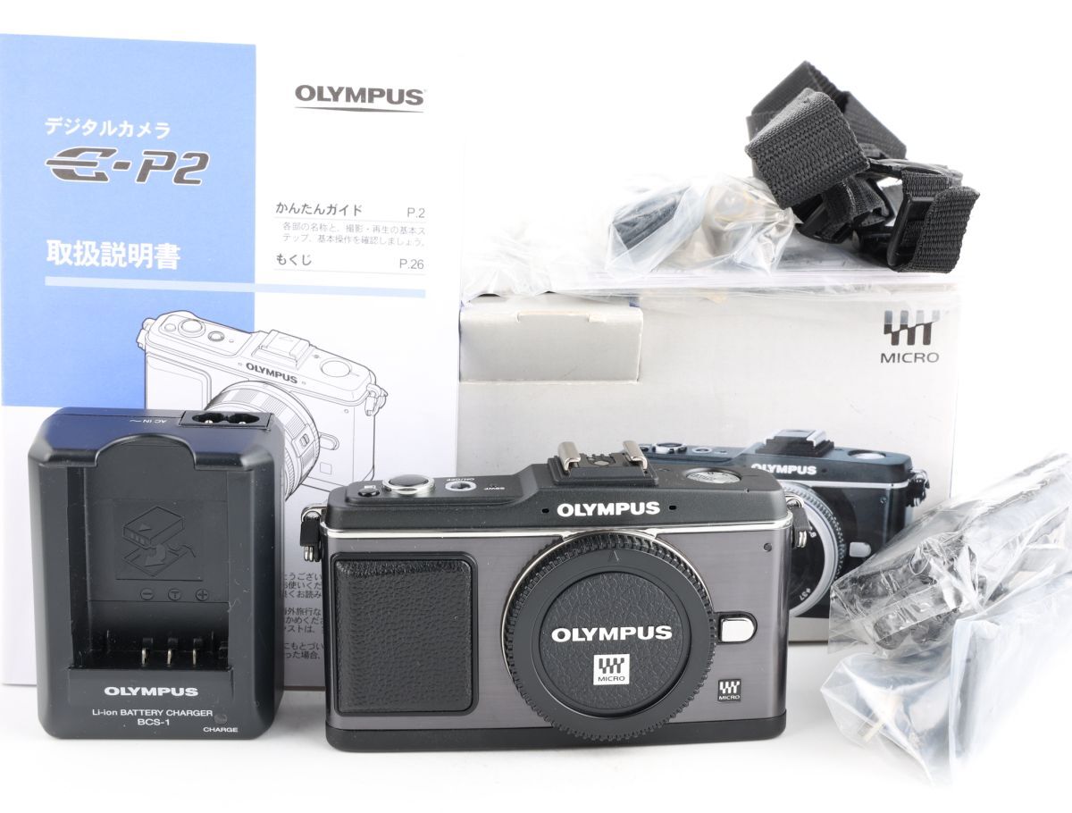 【かめらや】ジャンク品 1459 OLYMPUS オリンパス PEN E-P2 ボディ ミラーレス一眼拍卖