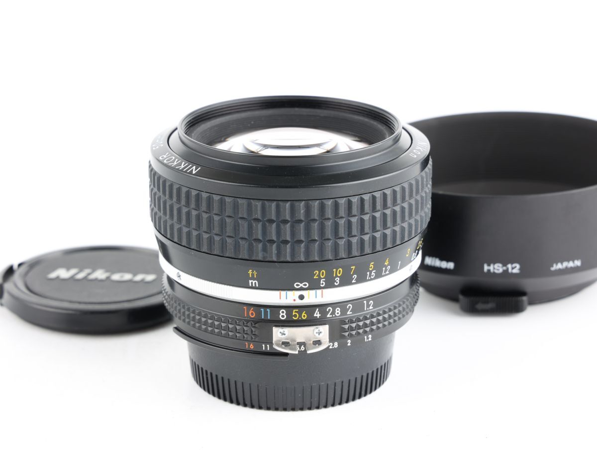 【かめらや】美品 1448 Nikon Ai NIKKOR 50mm F1.2S Ai-S 単焦点 大口径レンズ Fマウント拍卖