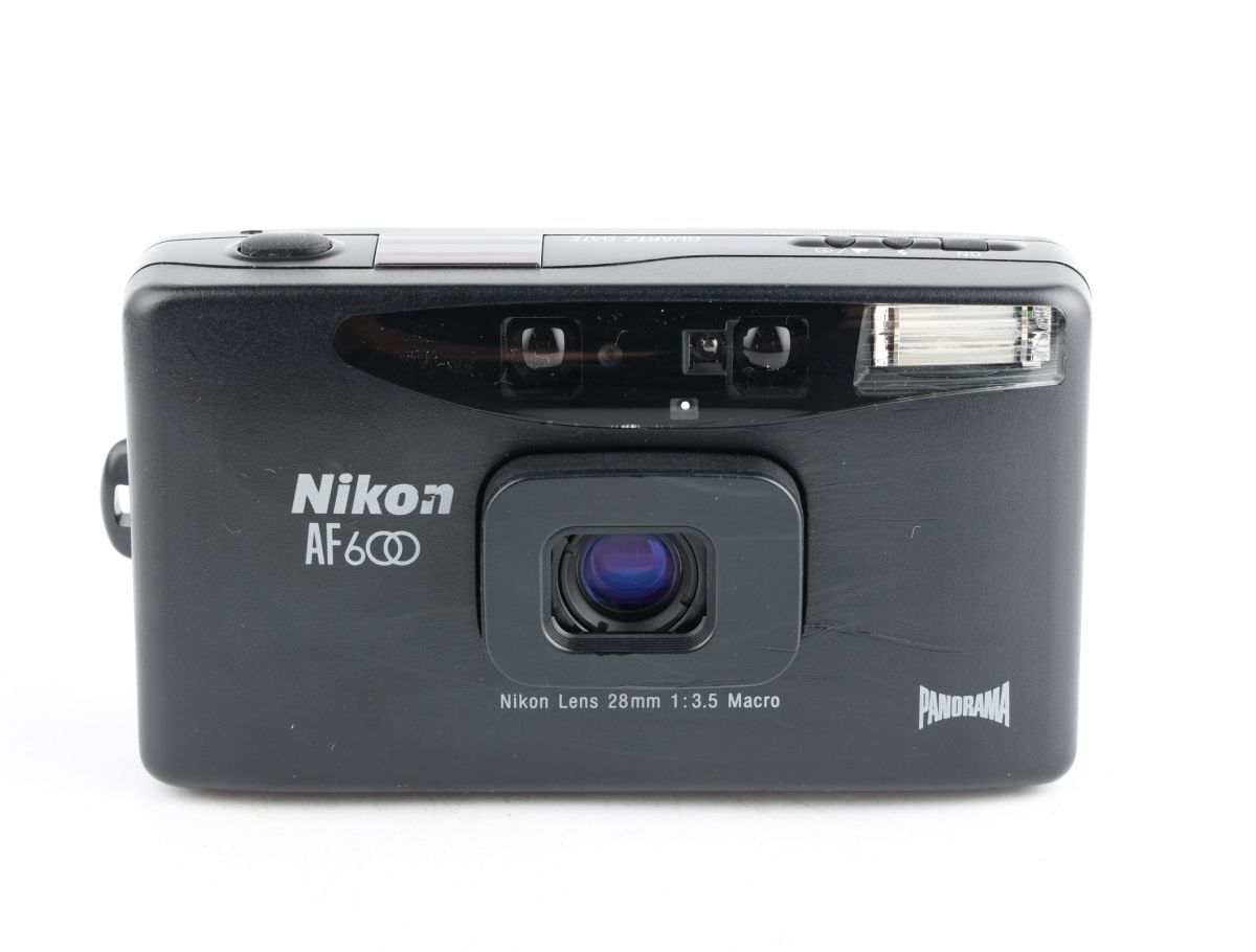 【かめらや】1417 Nikon AF600 Nikon Lens 28mm F3.5 Macro コンパクトフィルムカメラ拍卖