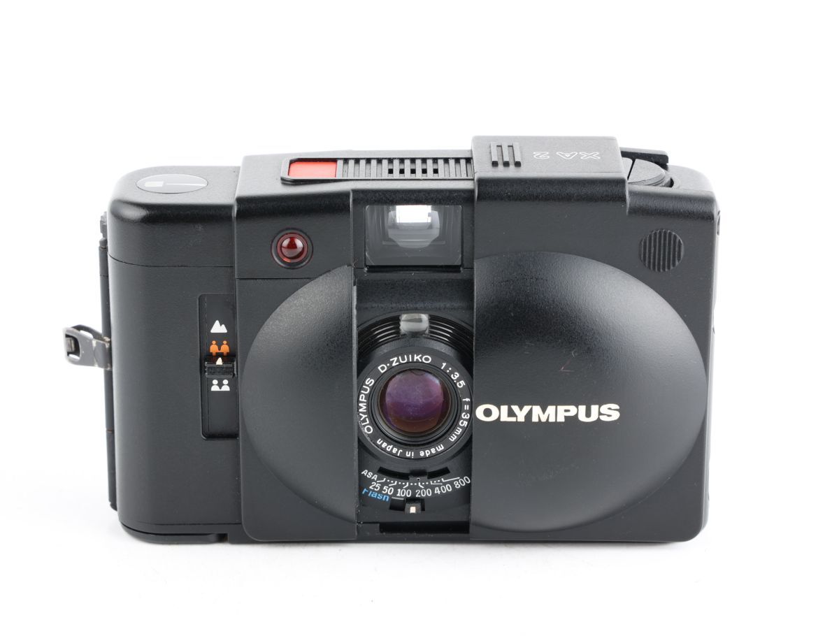 【かめらや】1416 OLYMPUS XA2 D.ZUIKO 35mm F3.5 単焦点 広角 コンパクトフィルムカメラ拍卖