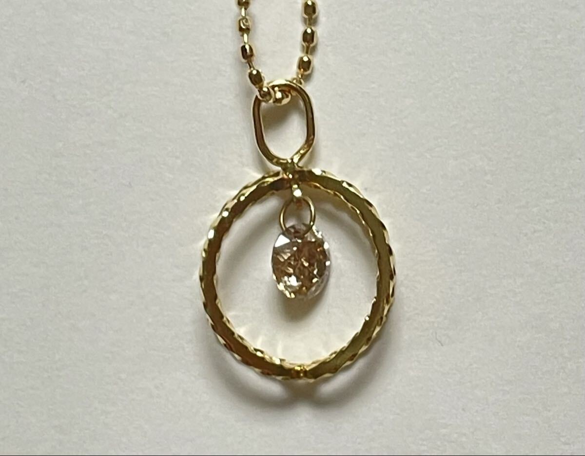 K18 ダイアモンドペンダント拍卖