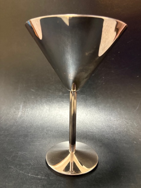 中古 珍品 貴重 Christofle クリストフル シルバーメッキ マティーニグラス バーグッズ K+T 拍卖