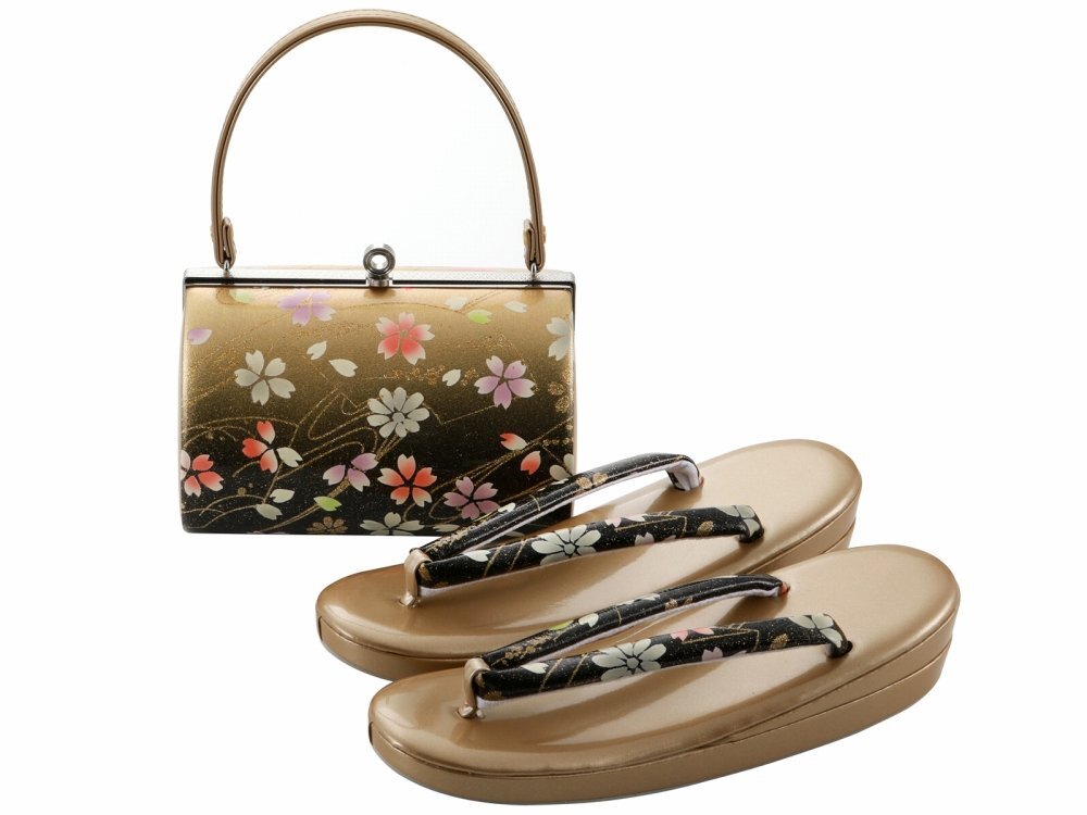 ◆振袖用◆草履バッグセット エナメル 二枚芯 bs-376-34 3Lサイズ【大きいサイズ 振袖 成人式 結婚式 卒業式 フォーマル ぞうり 】拍卖