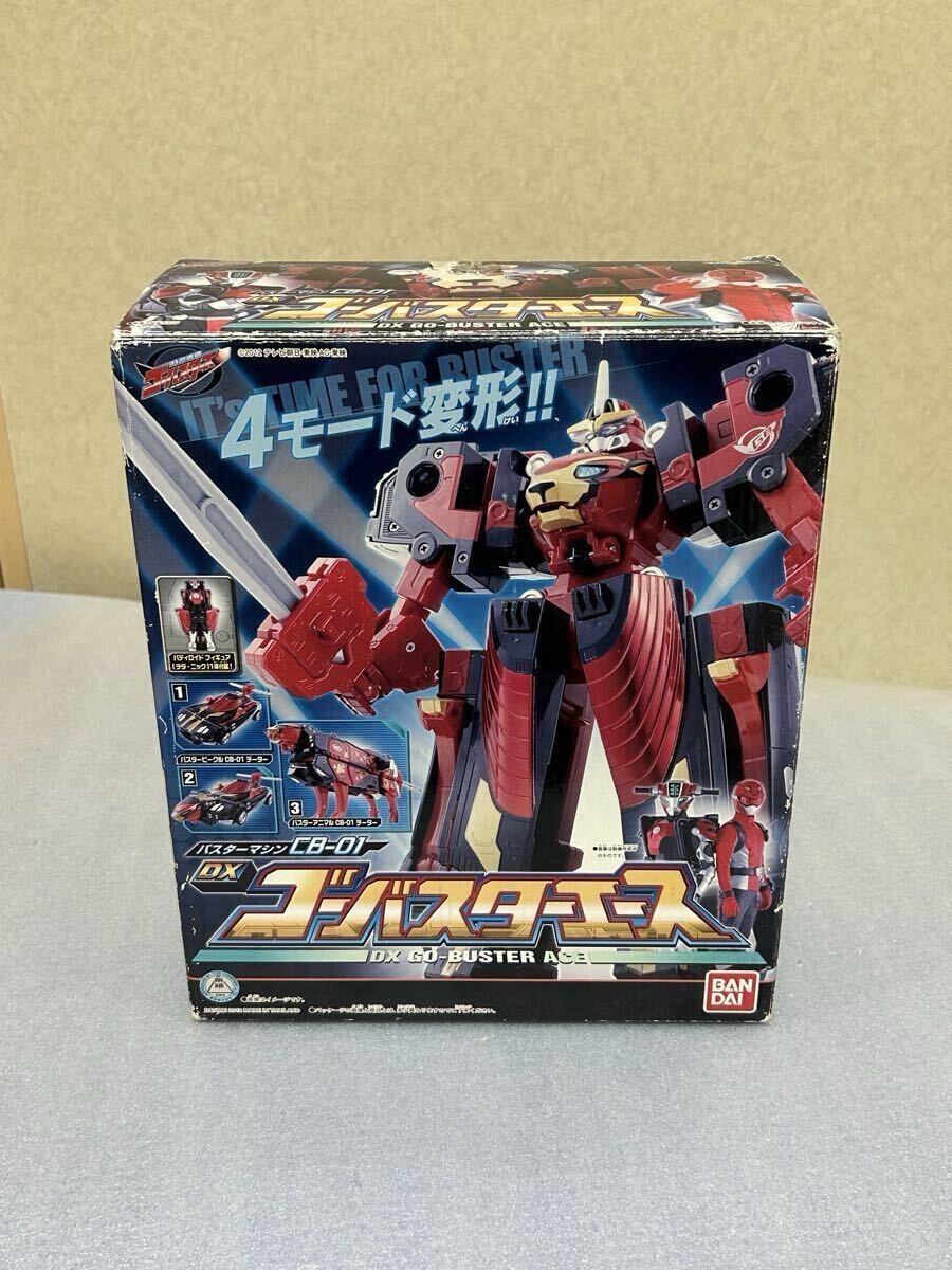 バンダイ 特命戦隊ゴーバスターズ DXゴーバスターエース CB-01 動作未確認 中古ジャンク拍卖